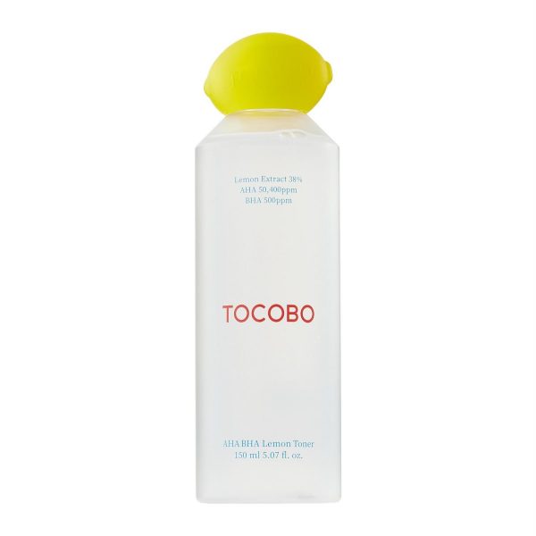 Tocobo - AHA BHA Lemon Toner - Lemon Tonic with AHA and BHA Acids